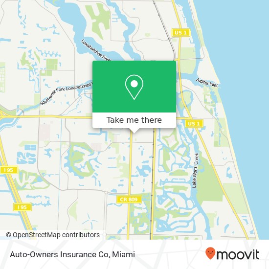 Auto-Owners Insurance Co map