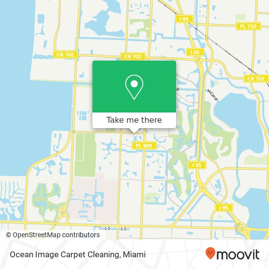 Mapa de Ocean Image Carpet Cleaning