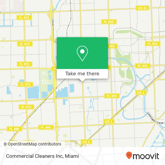 Mapa de Commercial Cleaners Inc
