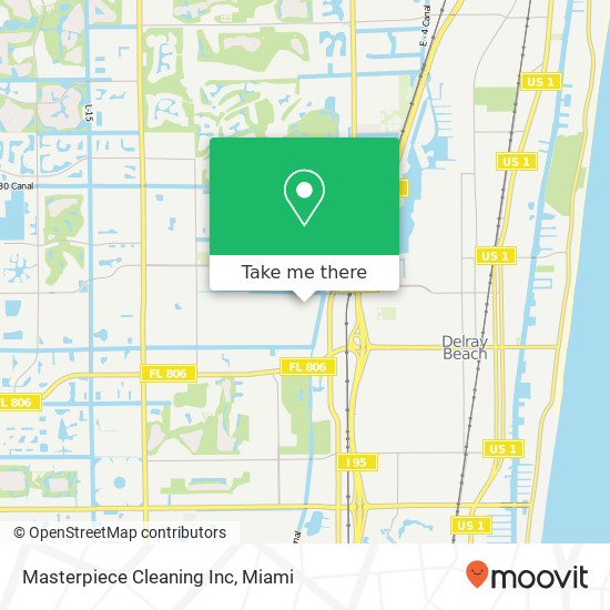 Mapa de Masterpiece Cleaning Inc