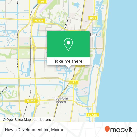 Mapa de Nuwin Development Inc