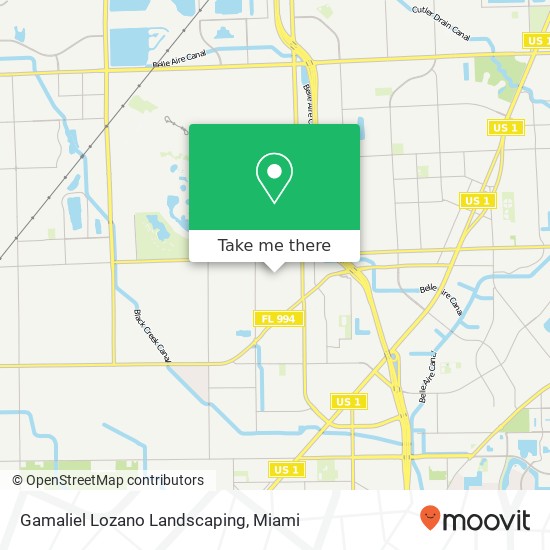 Gamaliel Lozano Landscaping map