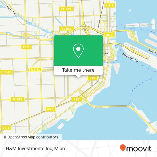 H&M Investments Inc map