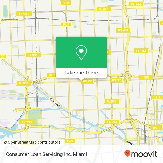 Consumer Loan Servicing Inc map