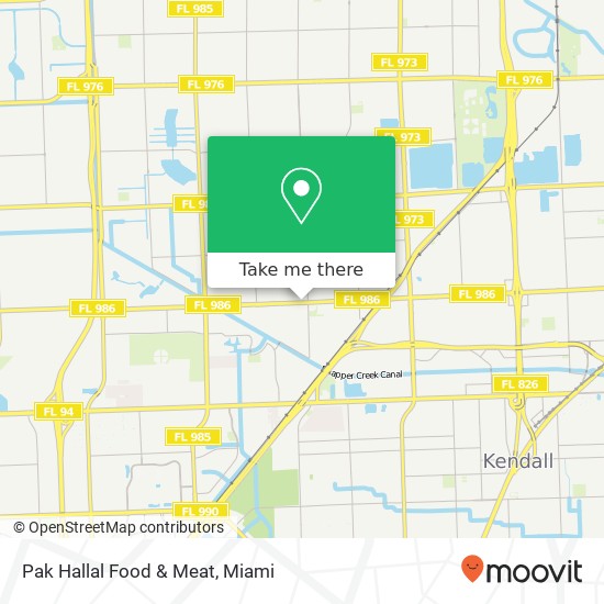 Mapa de Pak Hallal Food & Meat