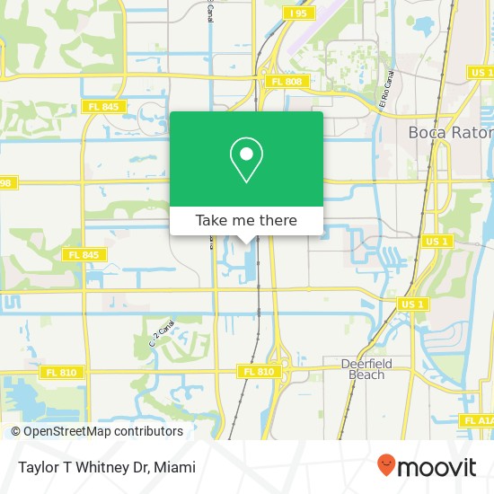 Mapa de Taylor T Whitney Dr