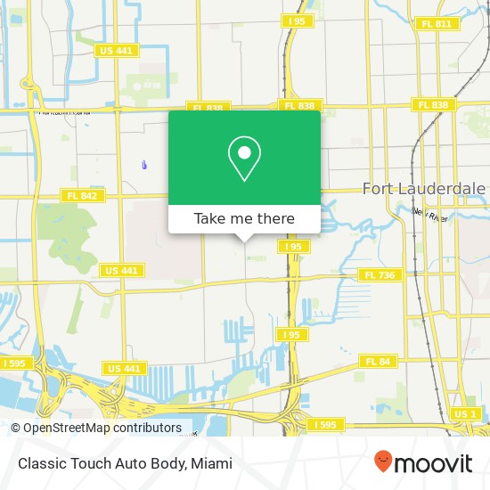 Classic Touch Auto Body map