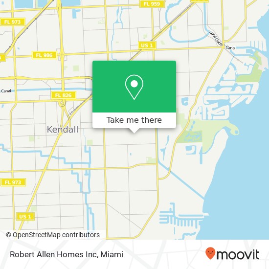 Robert Allen Homes Inc map