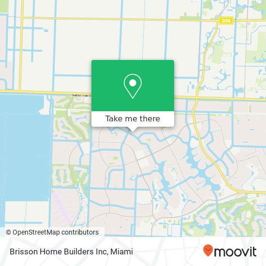 Brisson Home Builders Inc map