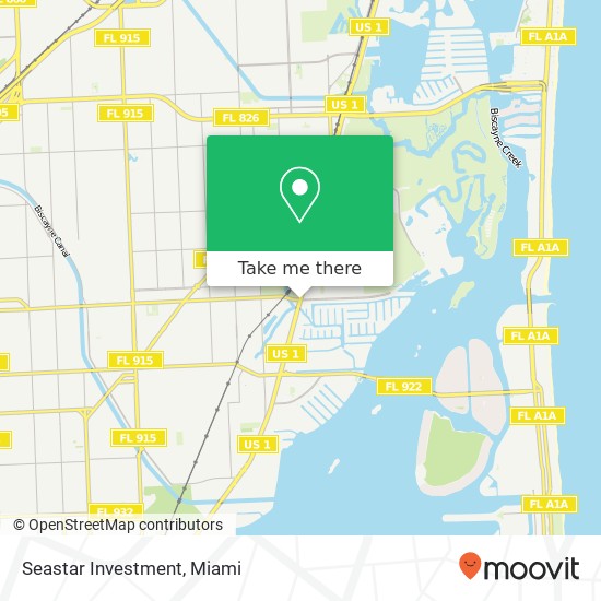 Seastar Investment map