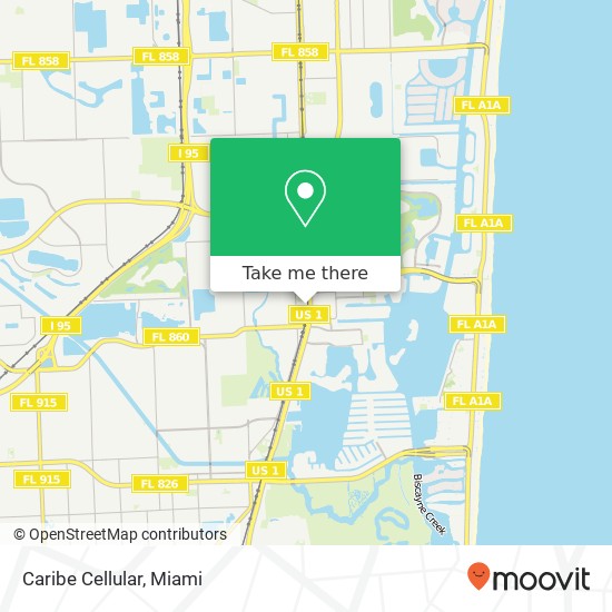 Caribe Cellular map