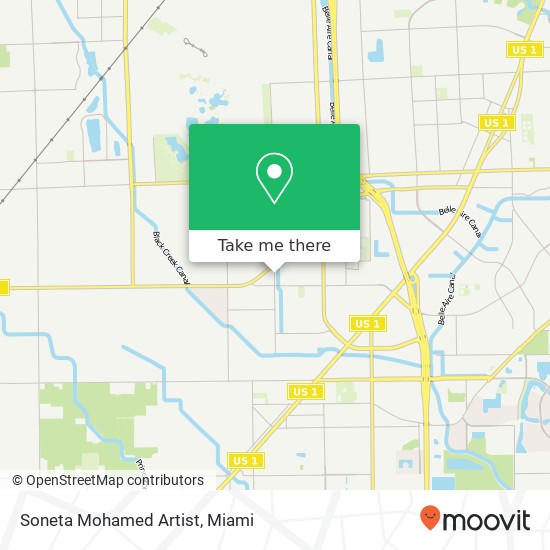 Soneta Mohamed Artist map