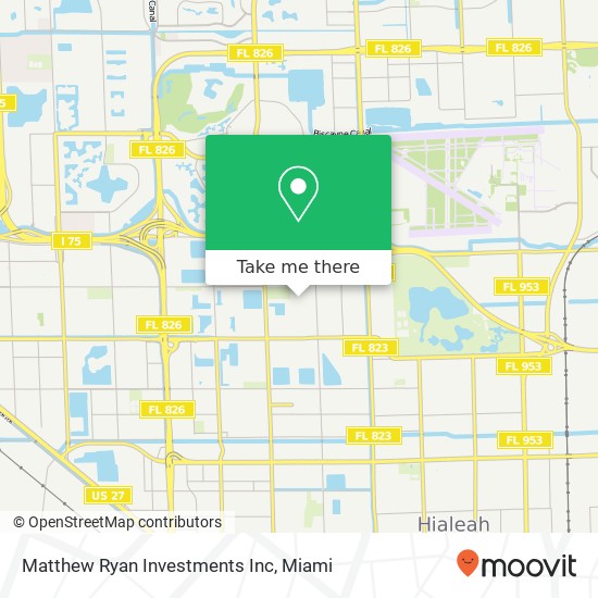 Matthew Ryan Investments Inc map