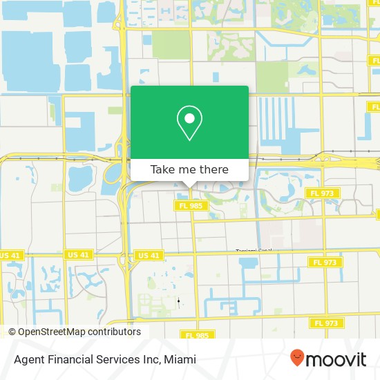 Mapa de Agent Financial Services Inc