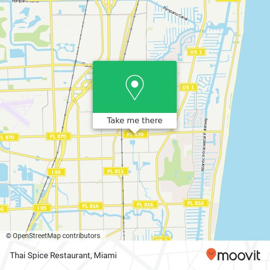 Thai Spice Restaurant map