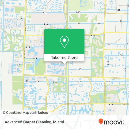 Advanced Carpet Cleaning map