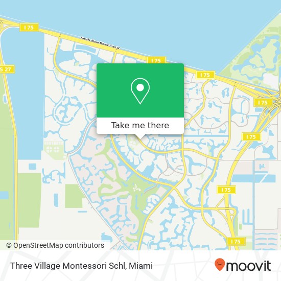 Mapa de Three Village Montessori Schl