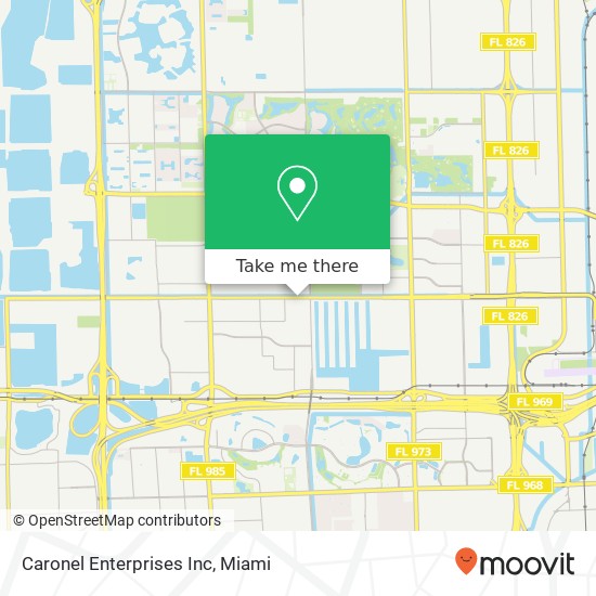 Mapa de Caronel Enterprises Inc