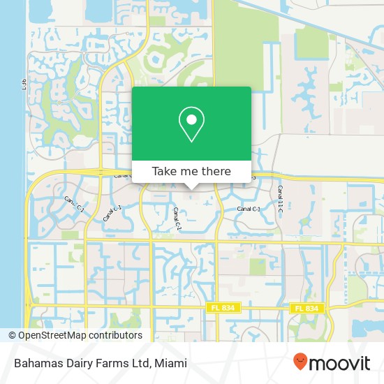 Bahamas Dairy Farms Ltd map