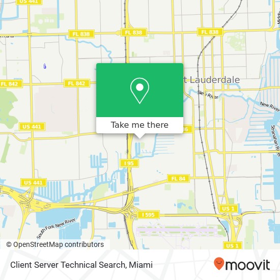 Client Server Technical Search map