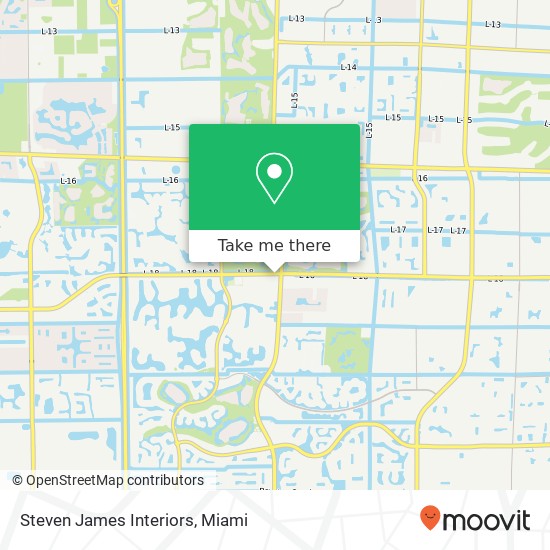 Steven James Interiors map