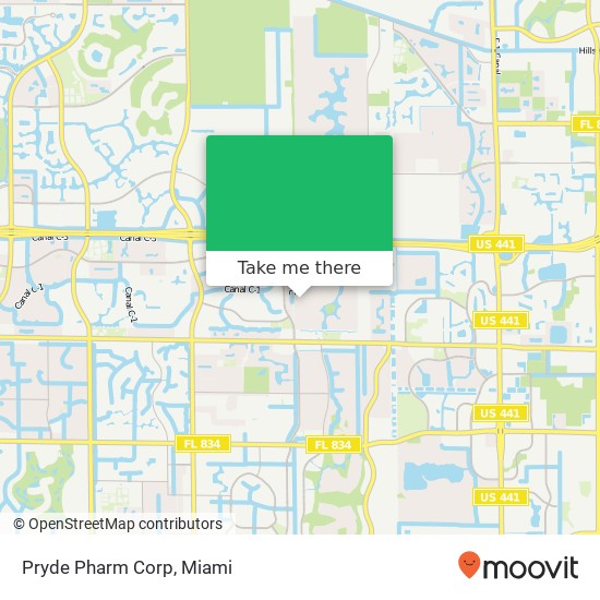 Pryde Pharm Corp map