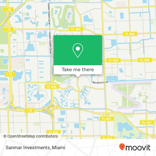 Mapa de Sanmar Investments