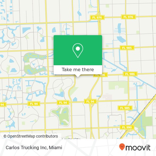 Carlos Trucking Inc map