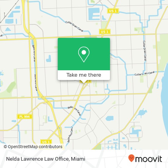 Nelda Lawrence Law Office map