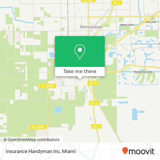 Mapa de Insurance Handyman Inc