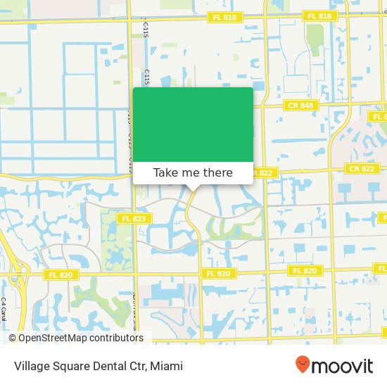 Village Square Dental Ctr map