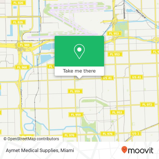 Mapa de Aymet Medical Supplies