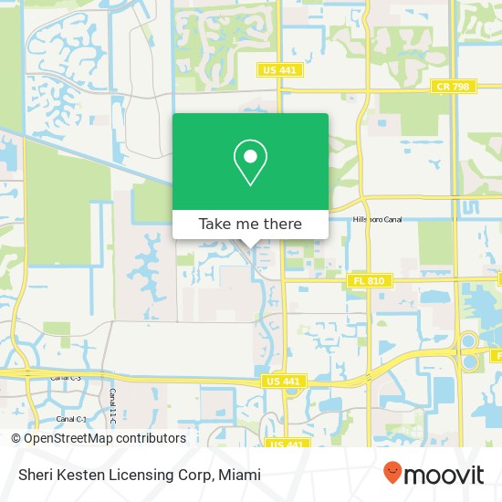 Sheri Kesten Licensing Corp map