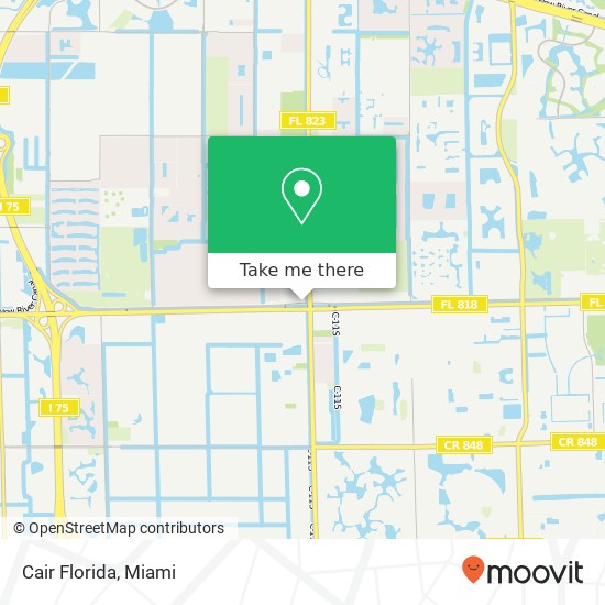 Cair Florida map