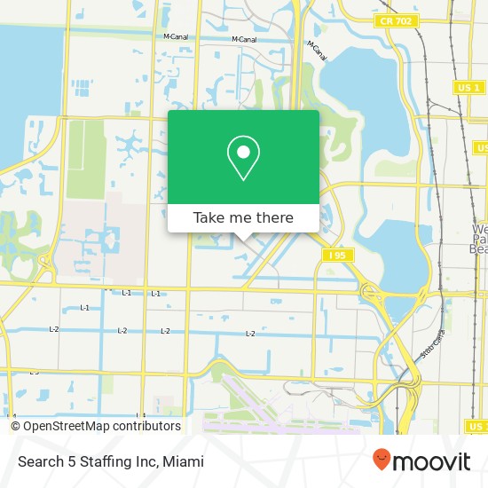 Search 5 Staffing Inc map