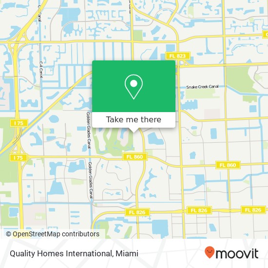 Quality Homes International map
