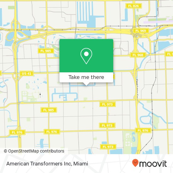 Mapa de American Transformers Inc