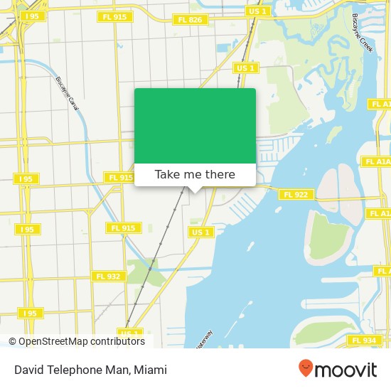 David Telephone Man map