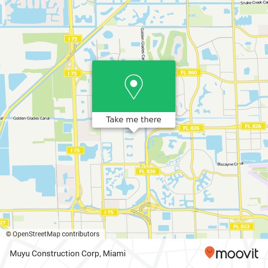 Muyu Construction Corp map