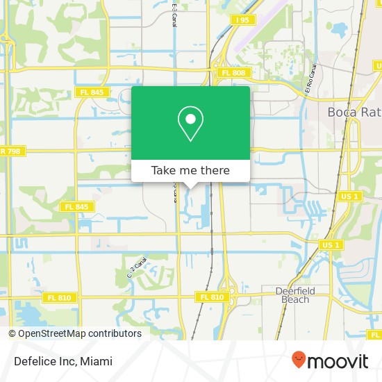 Mapa de Defelice Inc