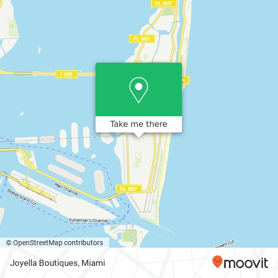 Mapa de Joyella Boutiques