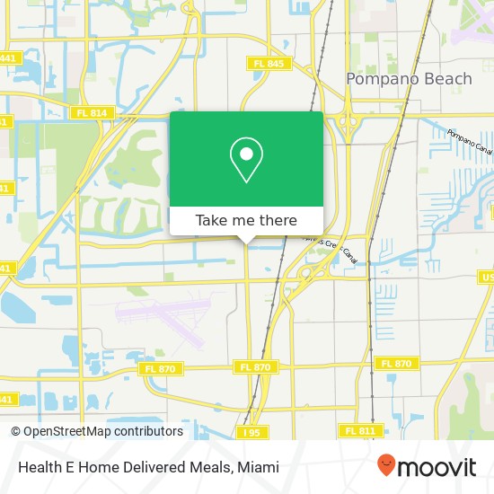 Mapa de Health E Home Delivered Meals