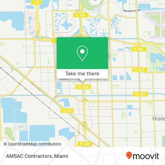 AMSAC Contractors map