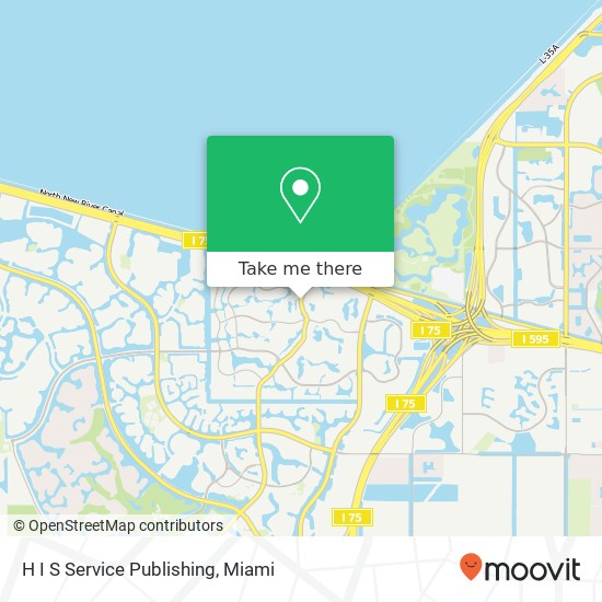 H I S Service Publishing map