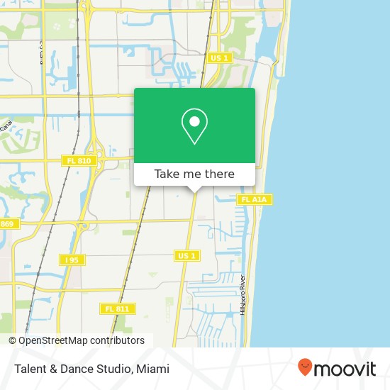 Mapa de Talent & Dance Studio