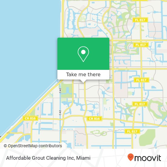 Mapa de Affordable Grout Cleaning Inc