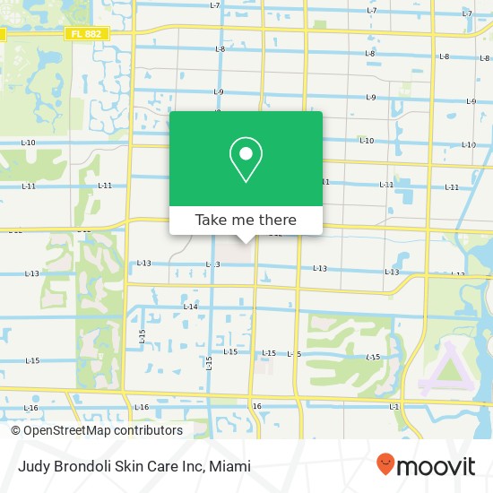 Judy Brondoli Skin Care Inc map
