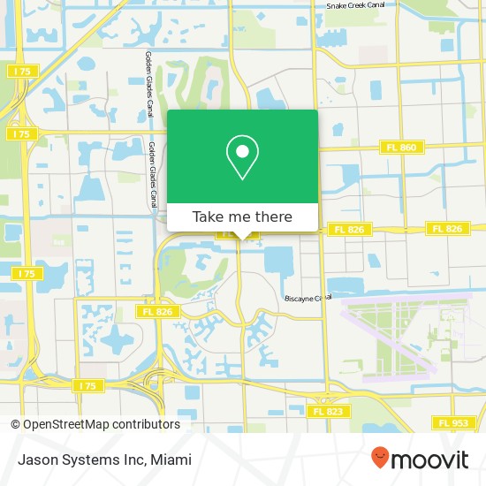 Mapa de Jason Systems Inc