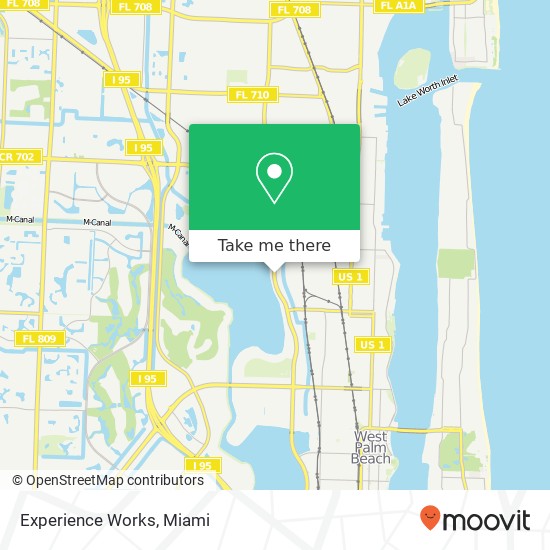 Experience Works map