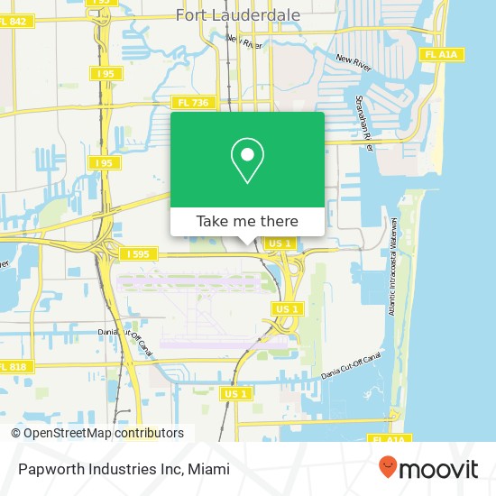 Papworth Industries Inc map